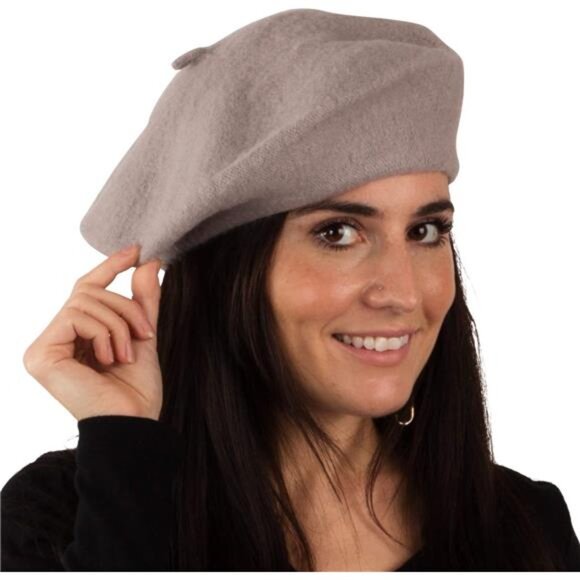 Wool Berets for Adults - French Beret - Artist Hat - Pack main image 8